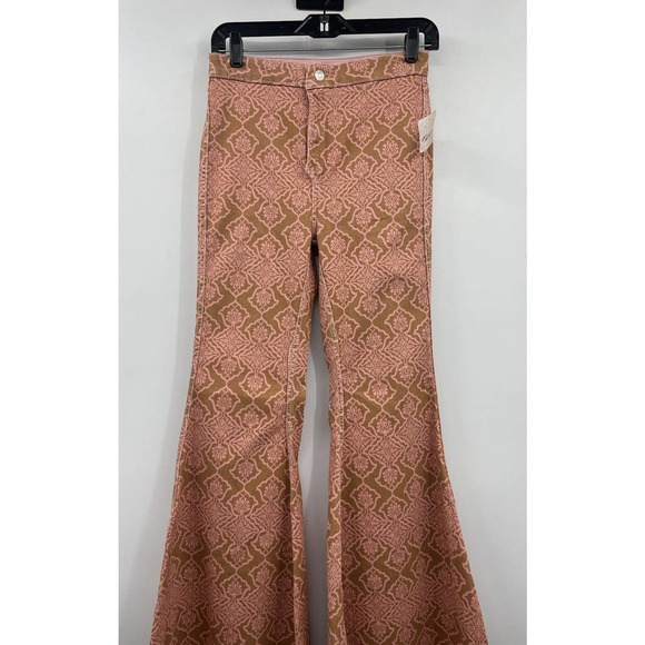 Free People Throw It Back Reversible Flare Jeans - Picture 3 of 11